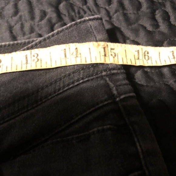 Laurèl Tabea Cropped Black Jeans Sz 6 - Picture 13 of 15